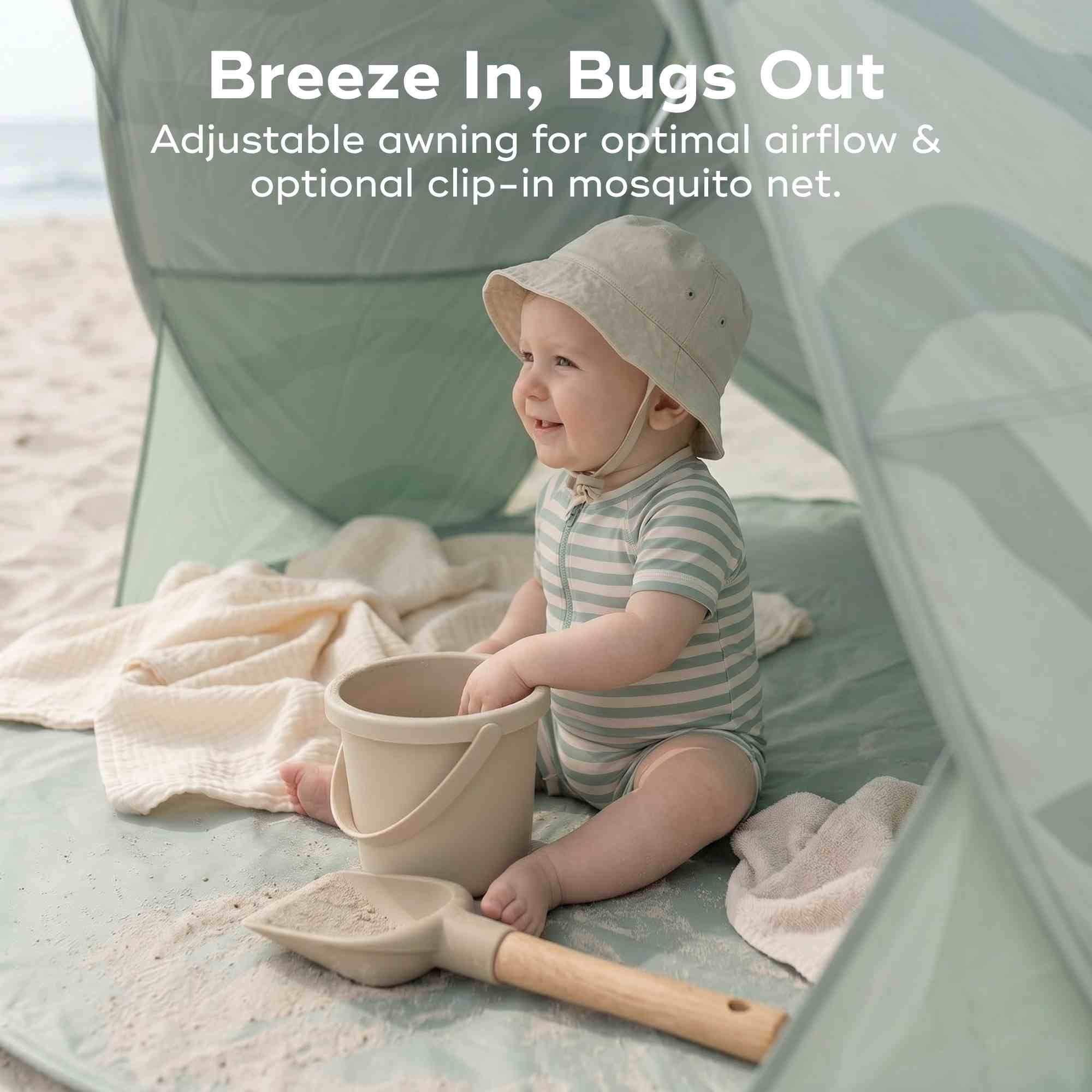 Moov & Protect Anti-UV Cooling Beach Tent