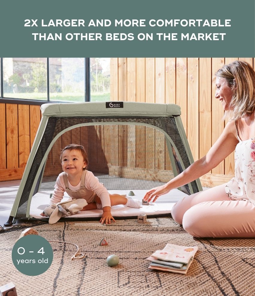 *OPEN BOX* Moov and Comfy 3-in-1 Travel Crib and Playard (Copy)