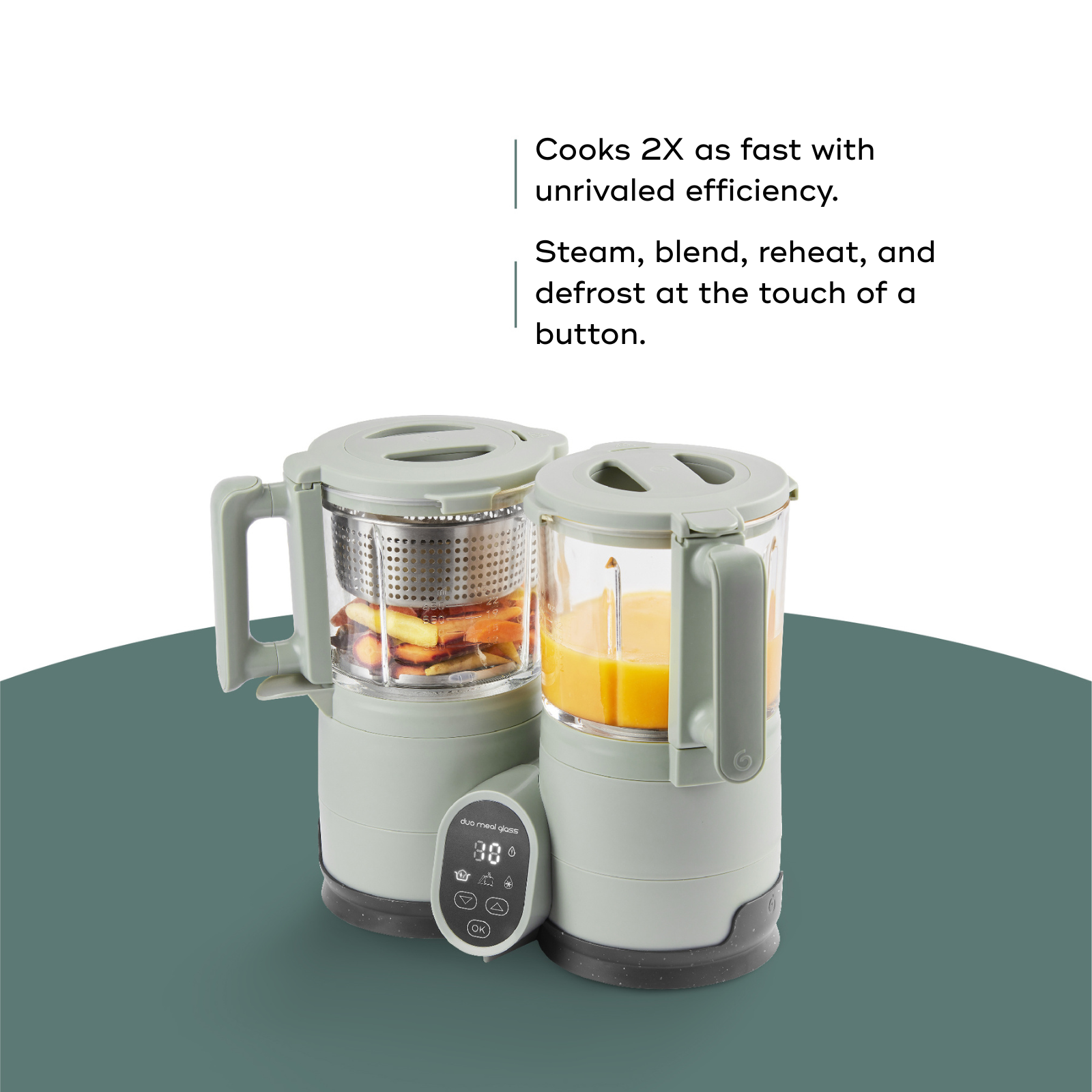 OPEN BOX Duo Meal Glass Pro Baby Food Maker