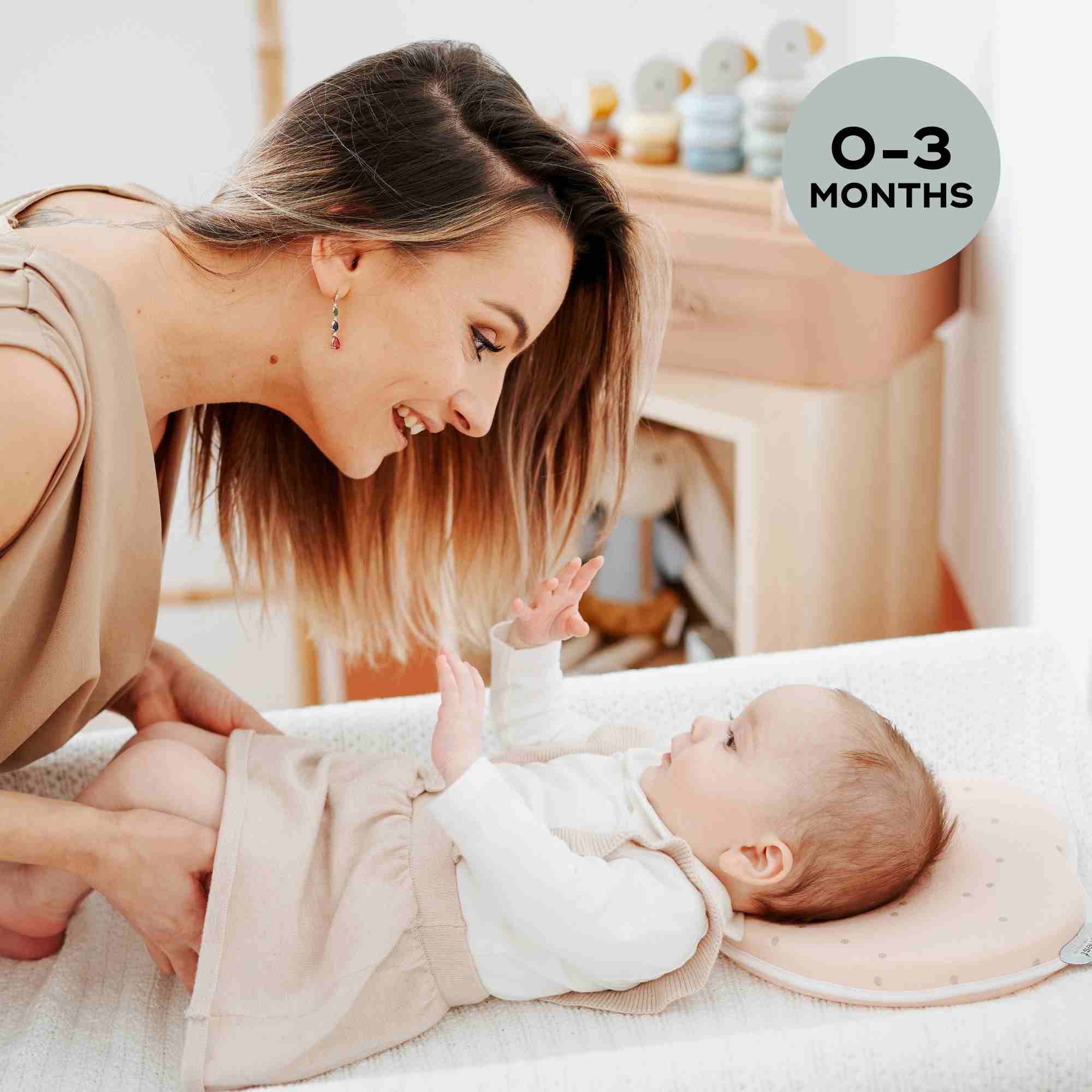 baby pillow infant head support #color_Pink