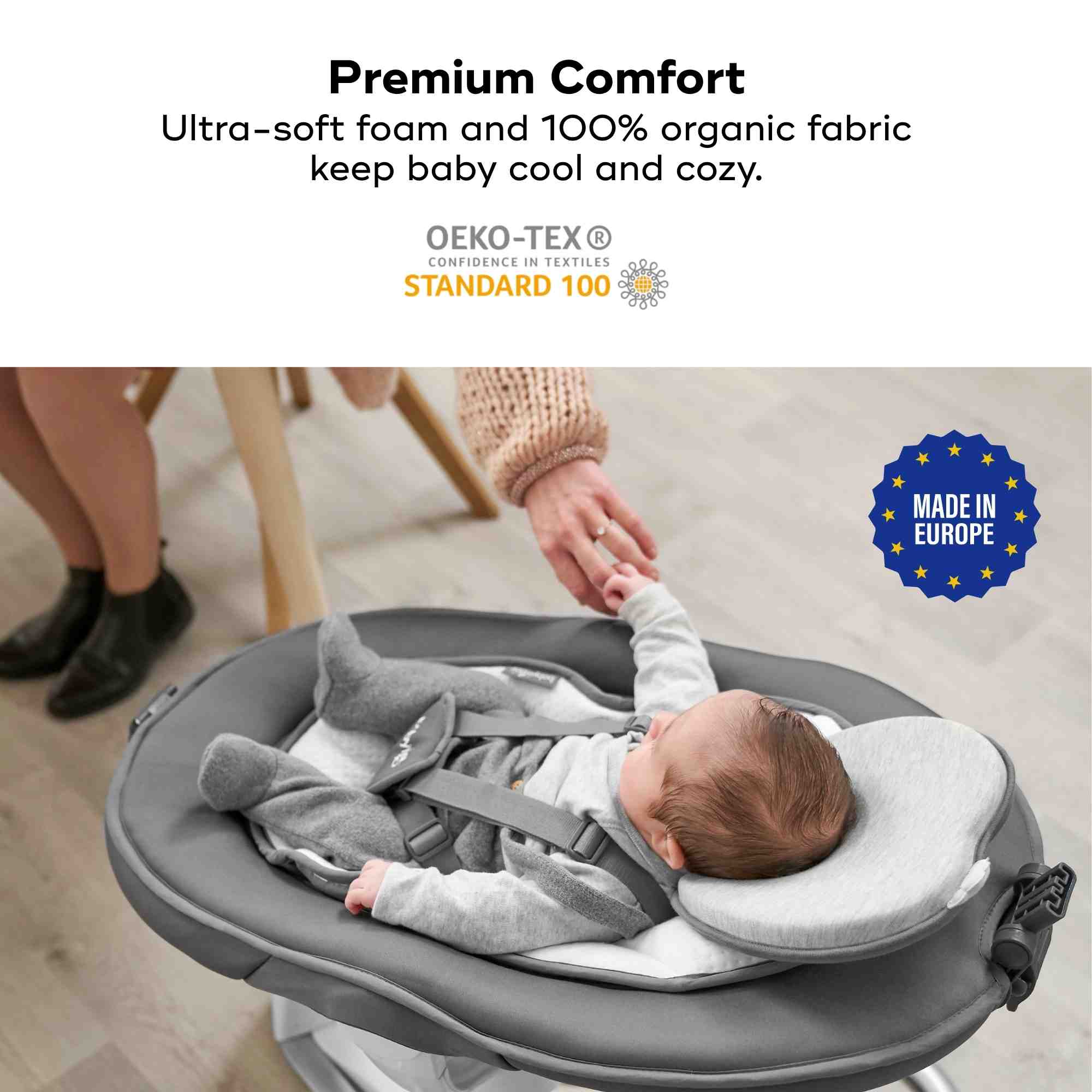 baby pillow infant head support #color_Grey