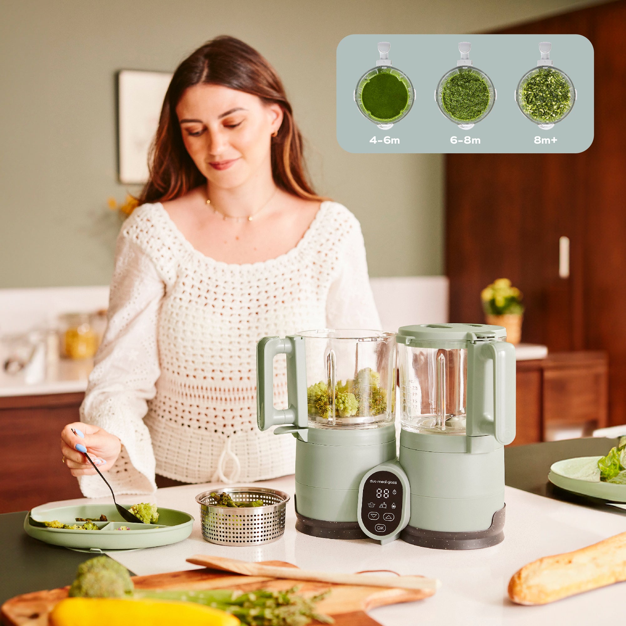 OPEN BOX Duo Meal Glass Pro Baby Food Maker