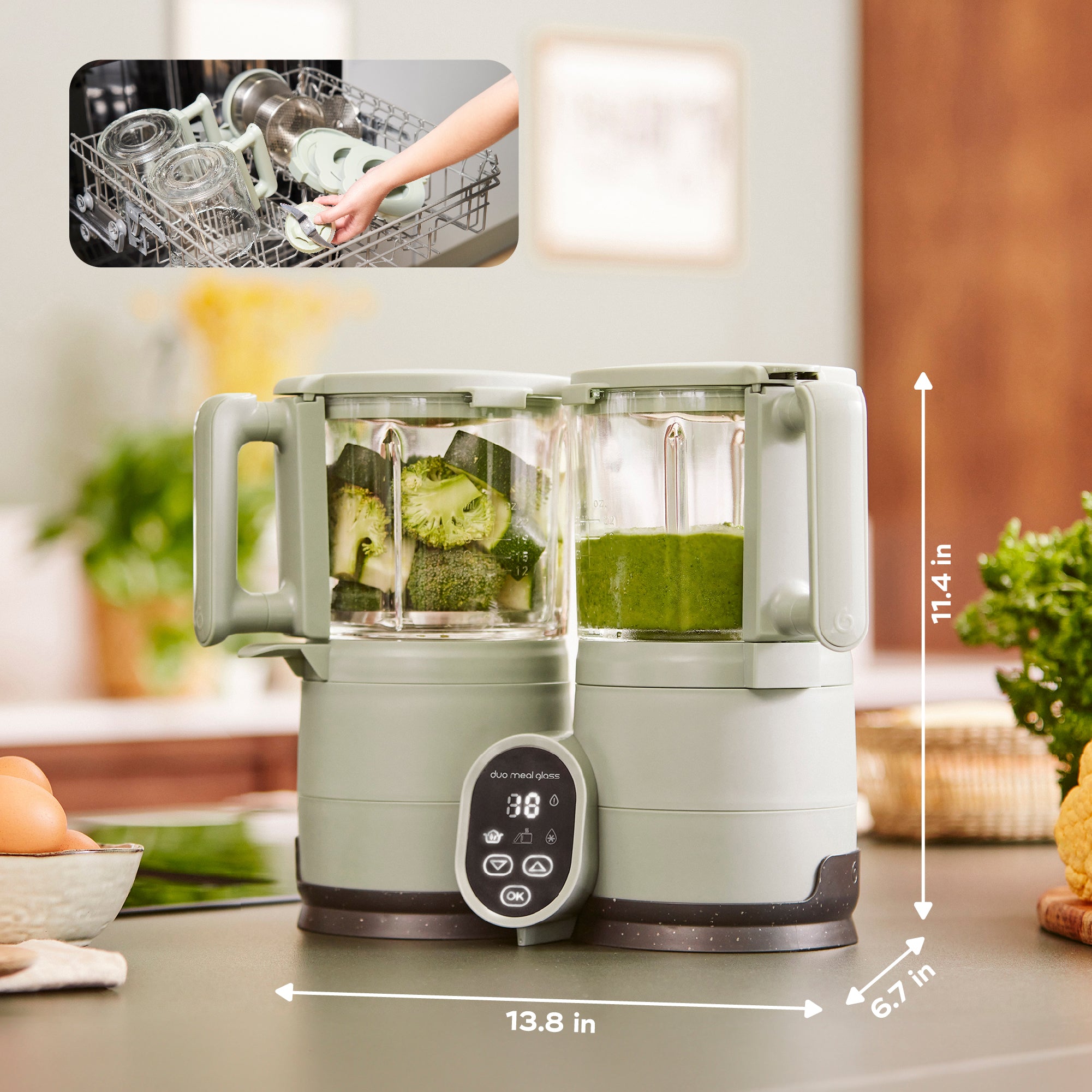 OPEN BOX Duo Meal Glass Pro Baby Food Maker