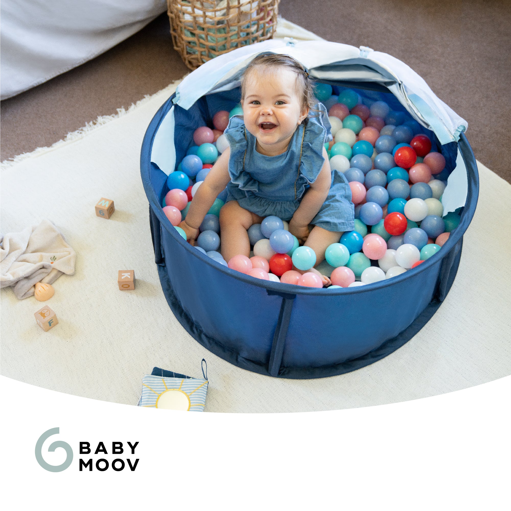 **OPEN BOX** Babyni Anti-UV Infant Pop Up Tent & Playyard