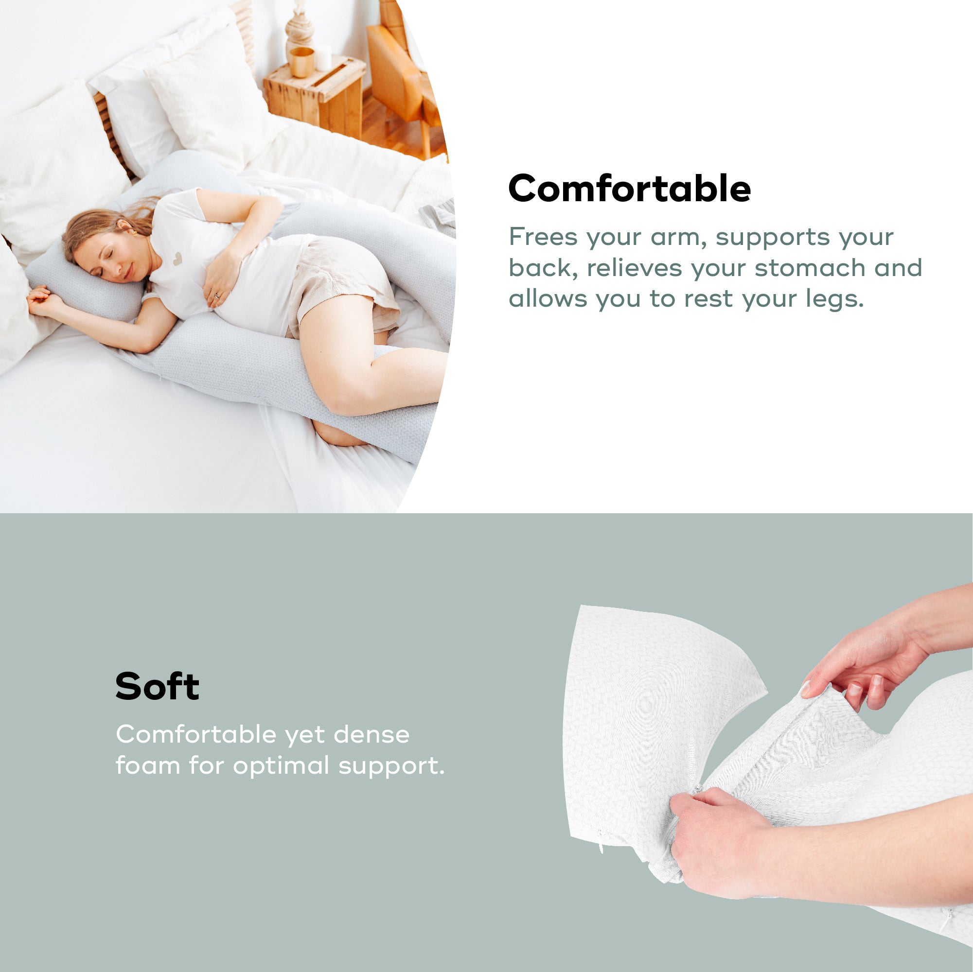 B.Love XXL Full-Body Pregnancy Pillow