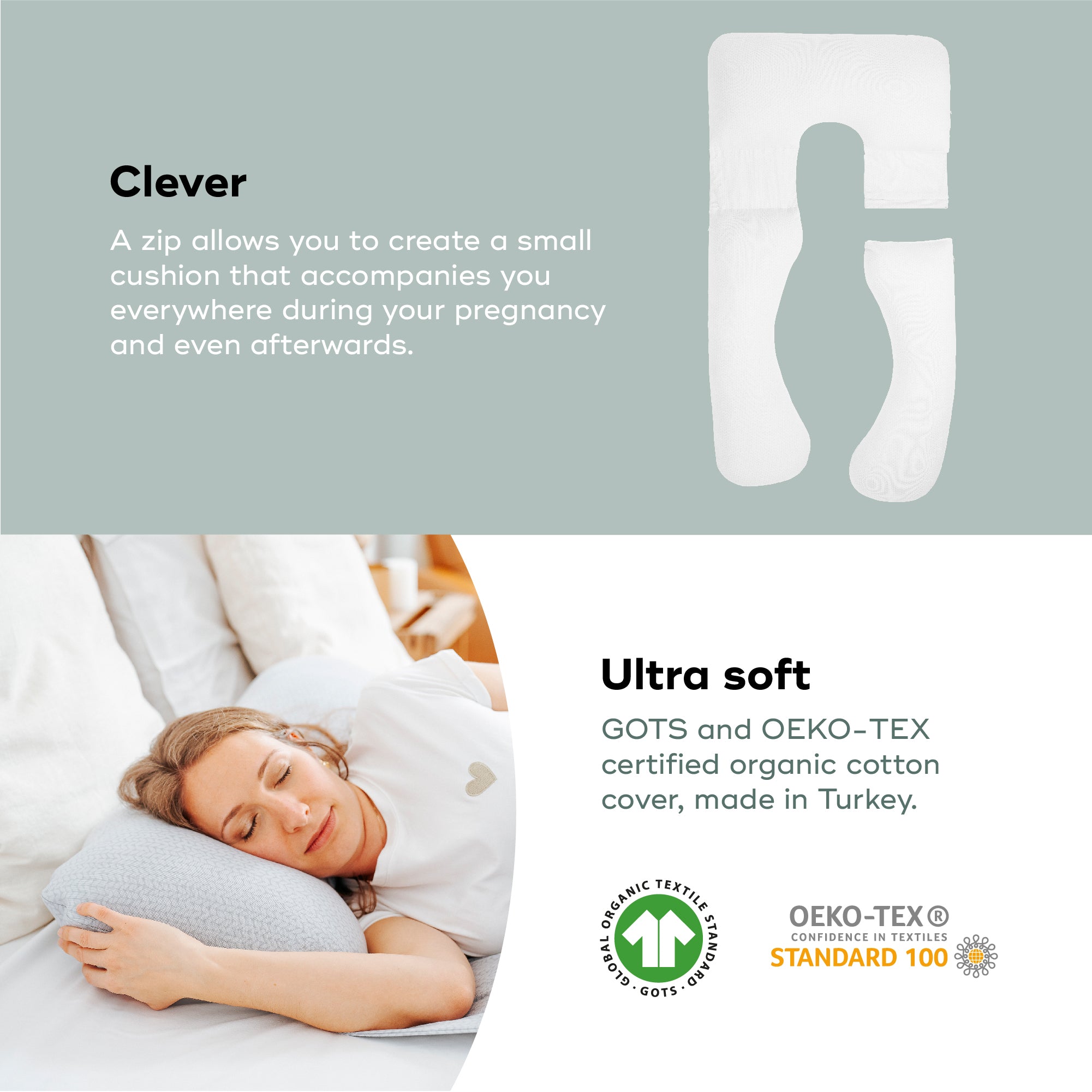 B.Love XXL Full-Body Pregnancy Pillow