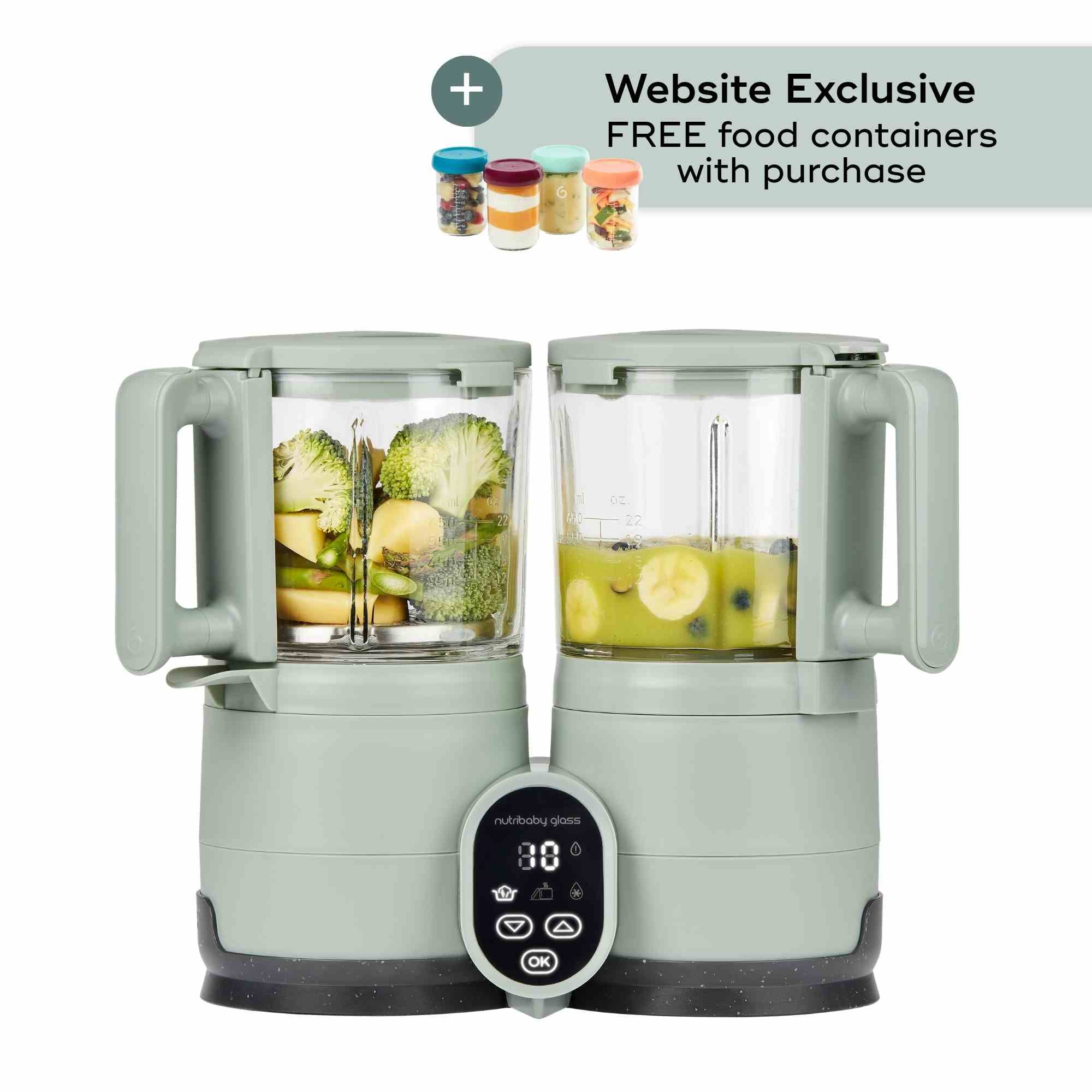 Duo Meal Glass Pro Baby Food Maker