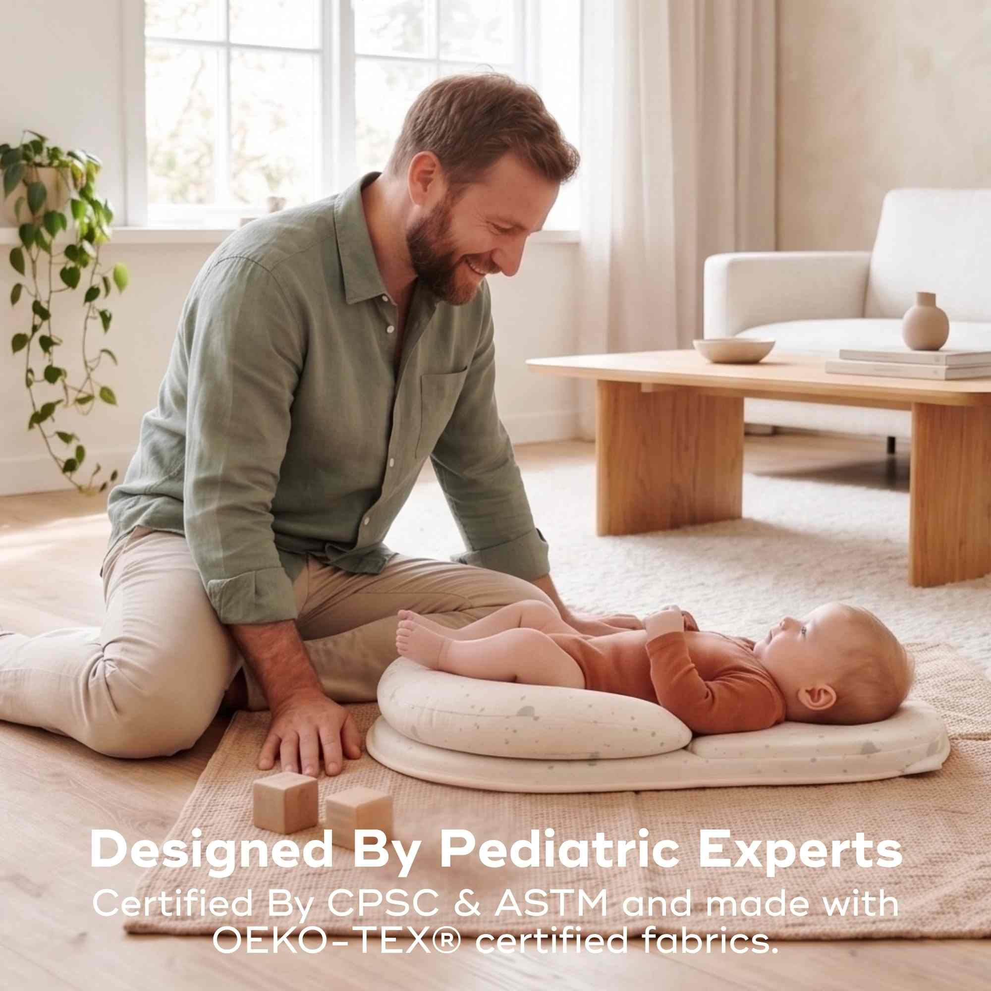 SoCosy Premium Baby Lounger for Newborns