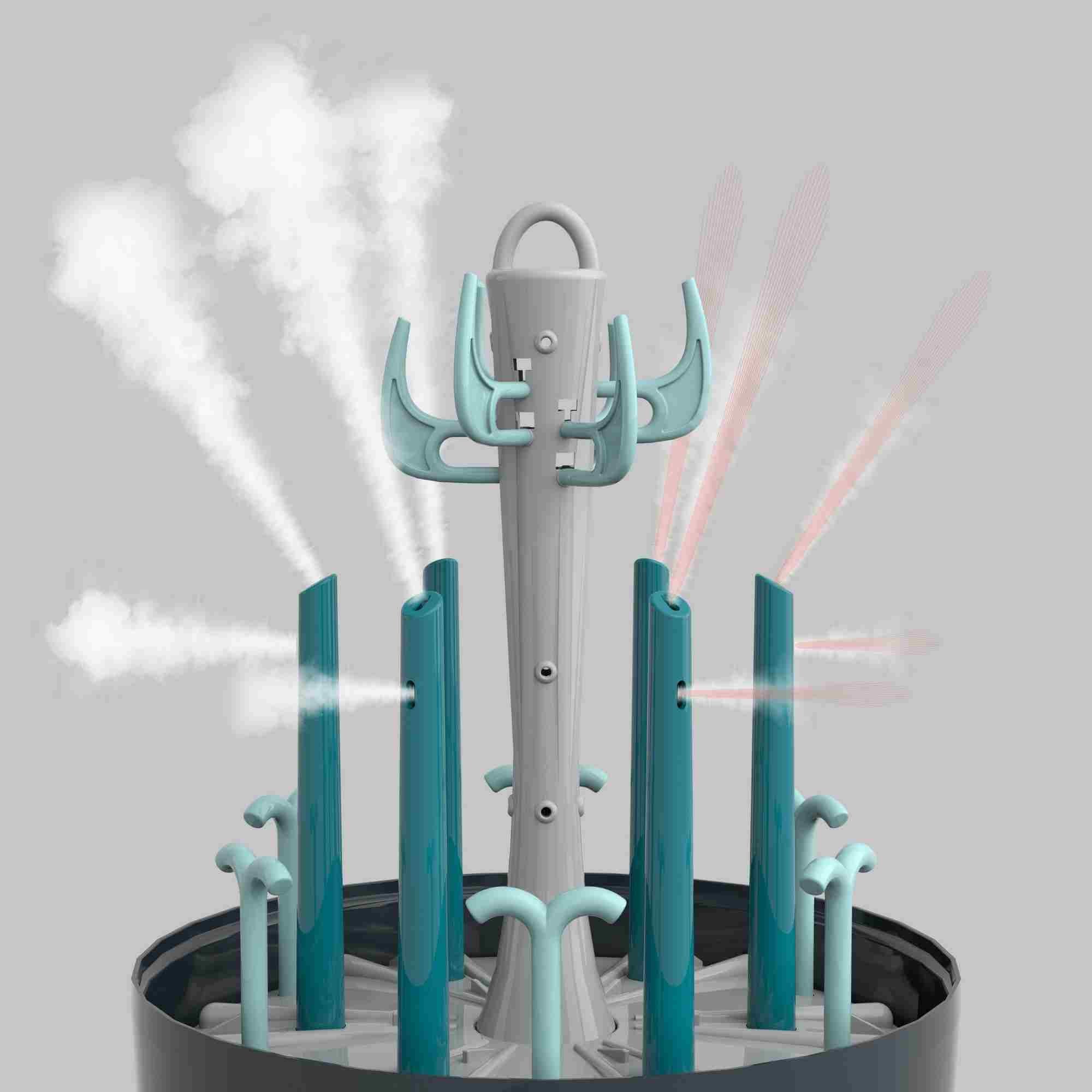 Turbo Pure 3-in-1 Bottle Sterilizer, Dryer & Purified Bottle Storage