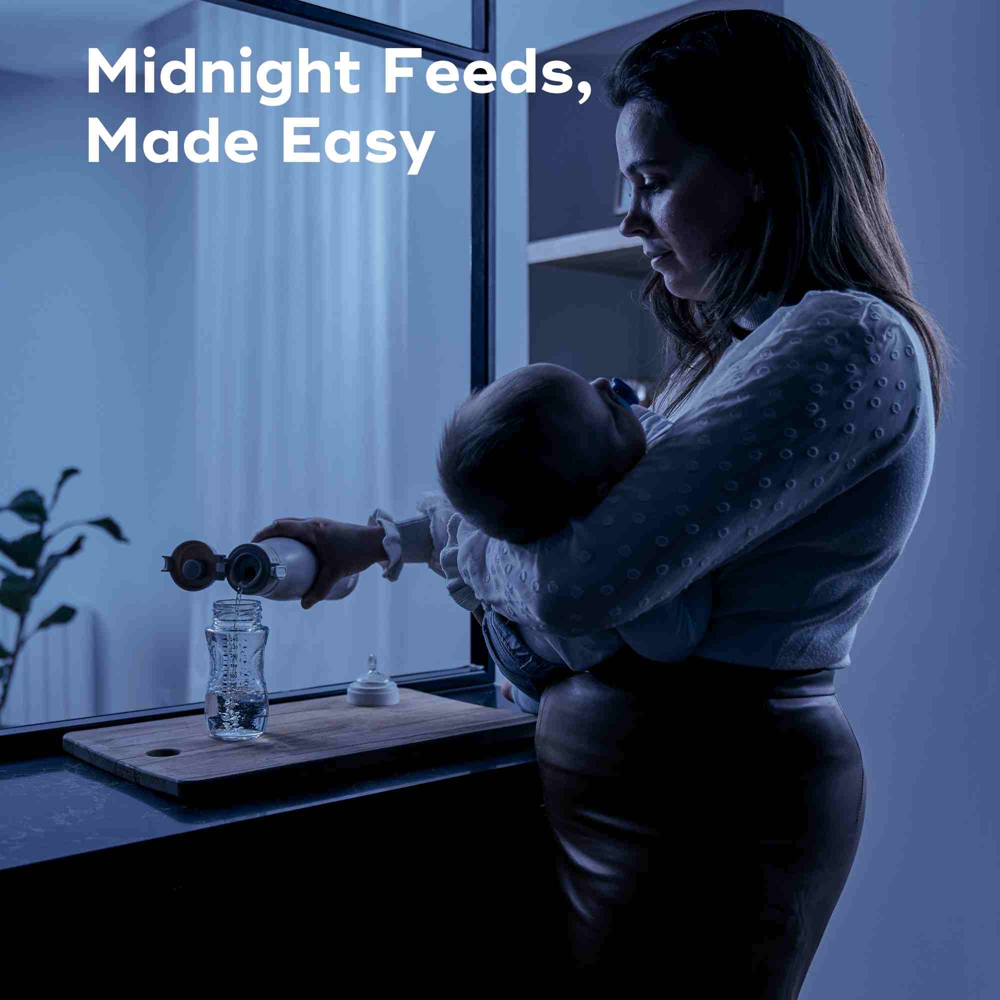 OPEN BOX Moov & Feed Portable Milk and Water Warmer