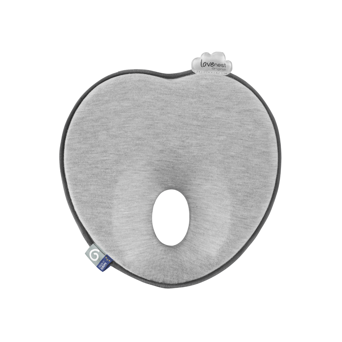 Babymoov Lovenest Baby Headrest in Grey #color_Grey