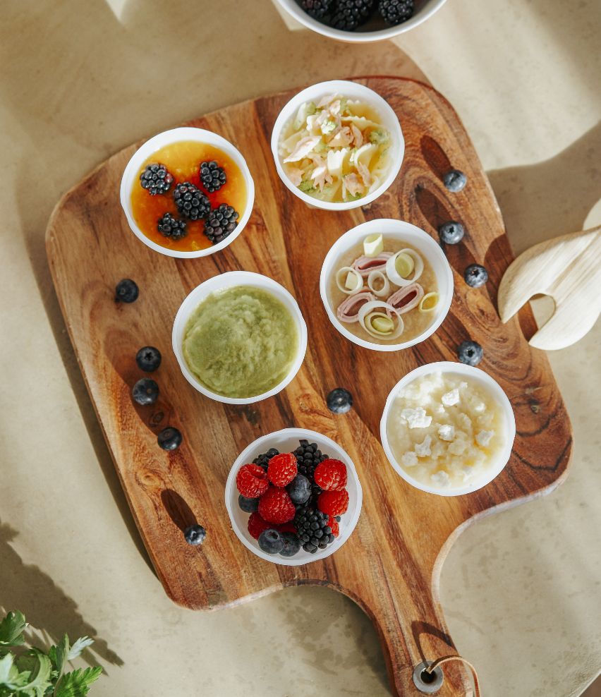 Eco-Friendly Baby Food Jar Storage Container Sets