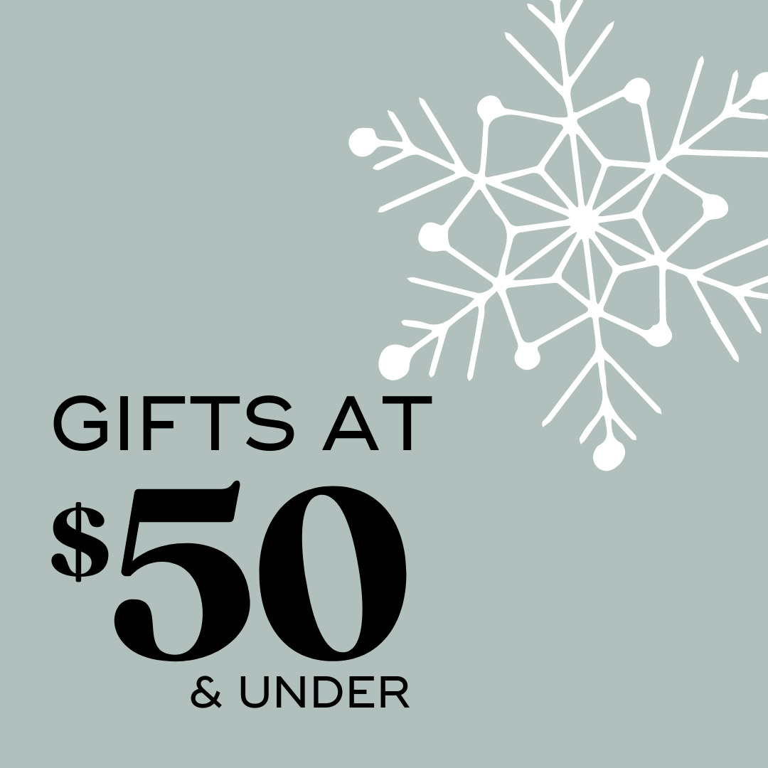 Gifts at $50 and under