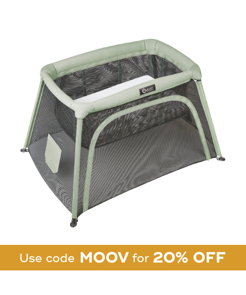 Moov and Comfy 3-in-1 Travel Crib and Playard