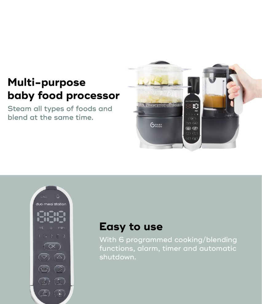 Babymoov duo store meal station manual