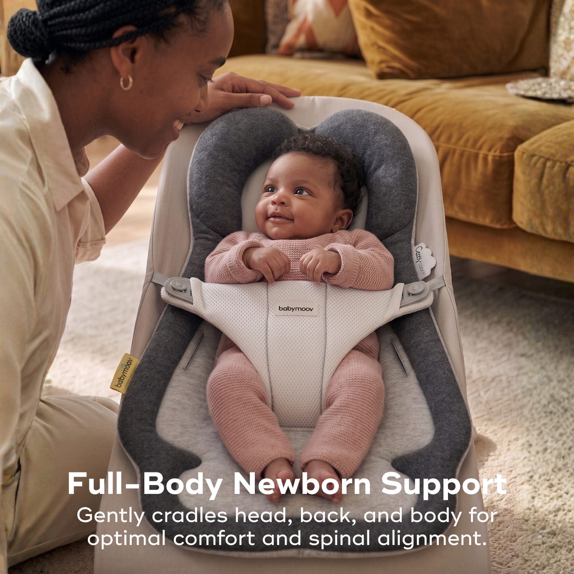 【プロモ】DeadorAlive come  WITH ME BABY Cozymorpho Infant Stroller & Seat Insert | Newborn Head & Body