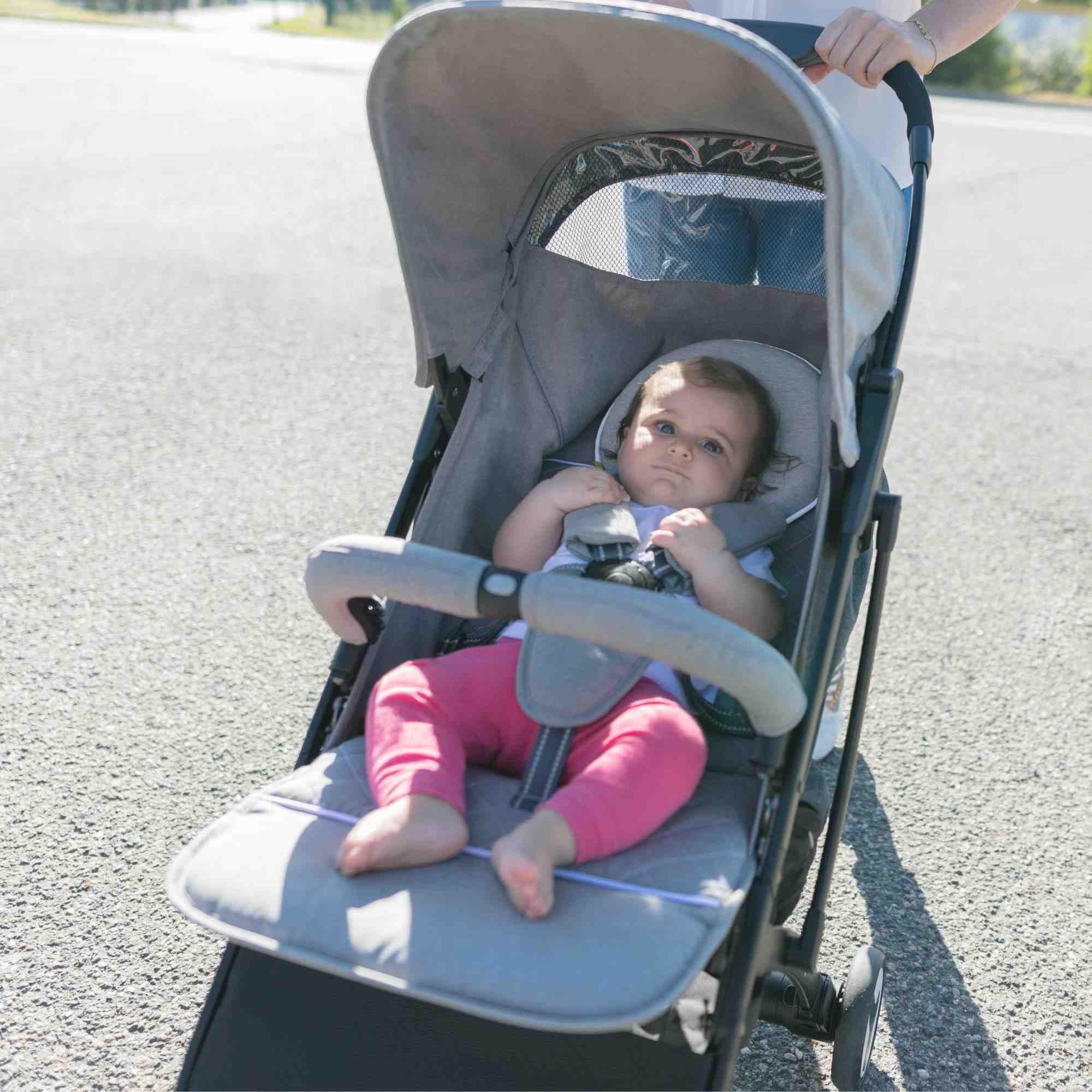 baby pillow infant head support #color_Grey