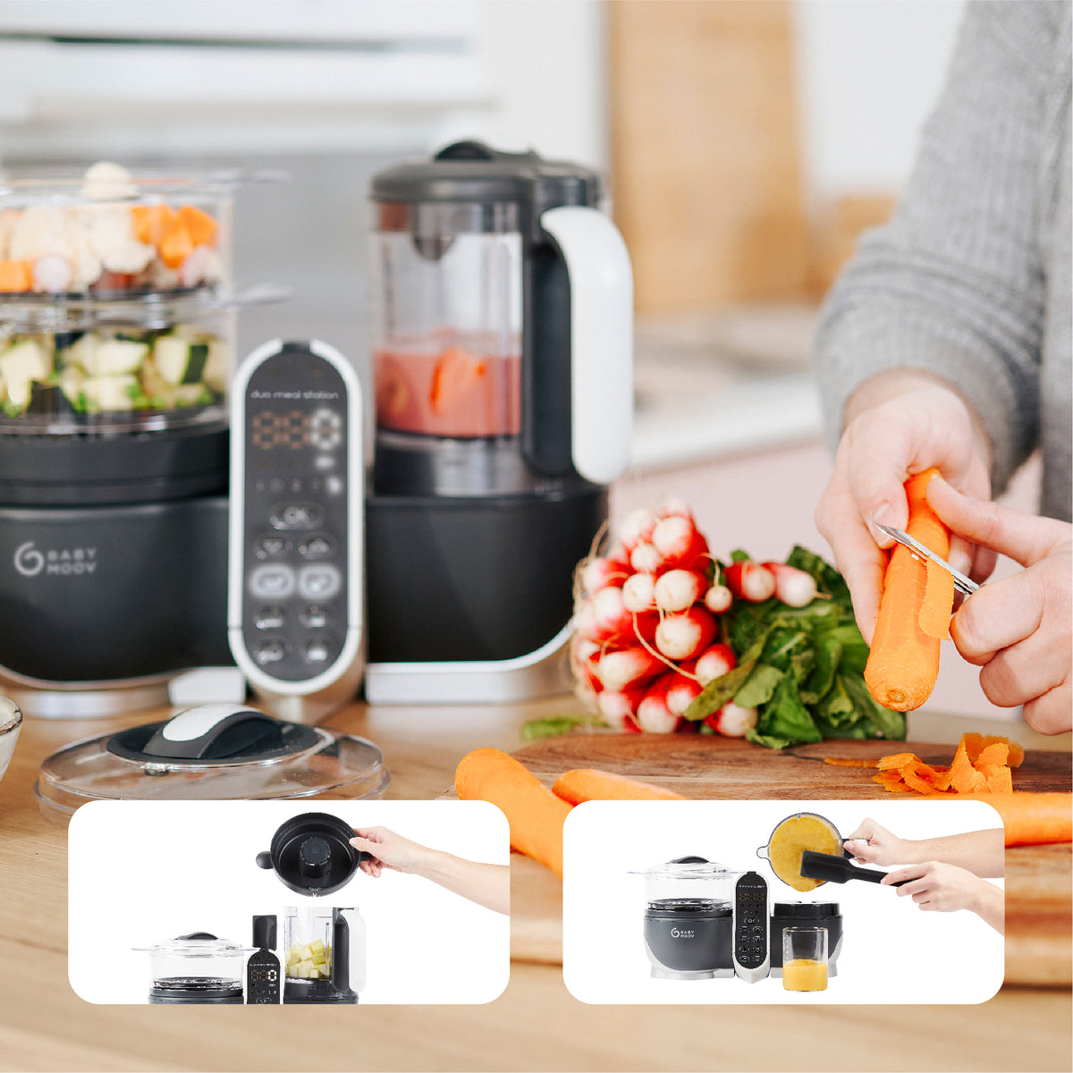 Duo Meal Station Food Processor Babymooov