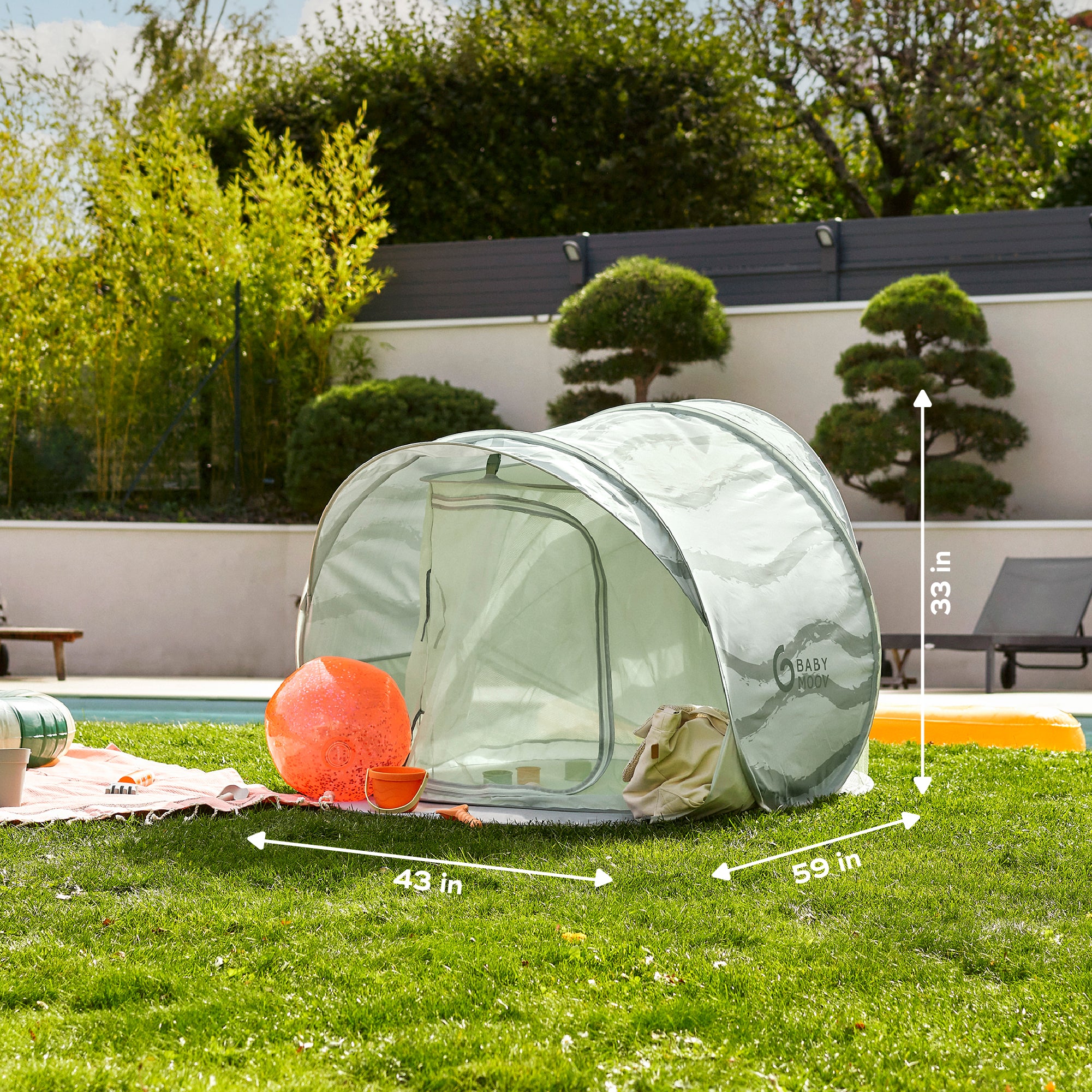 Moov & Protect Anti-UV Cooling Beach Tent