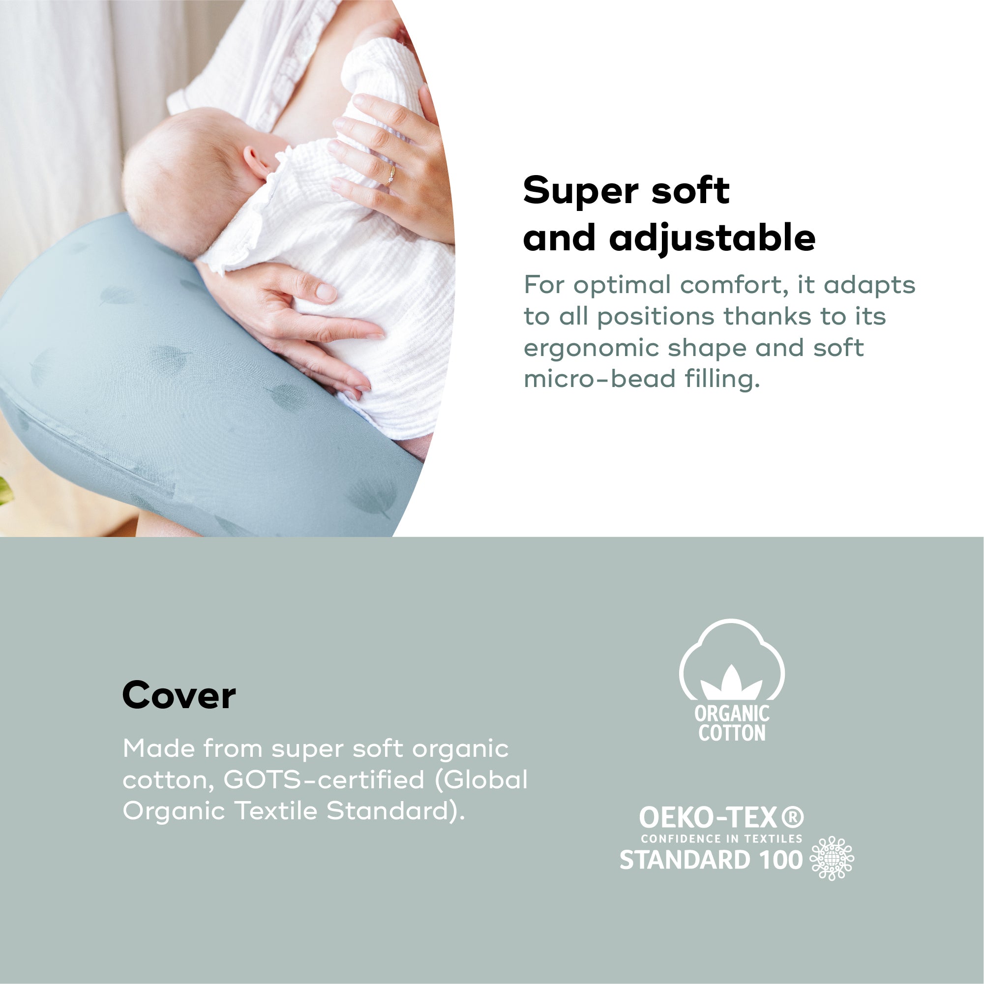 B.Love U-Shape Pregnancy Pillow | Babymoov US®