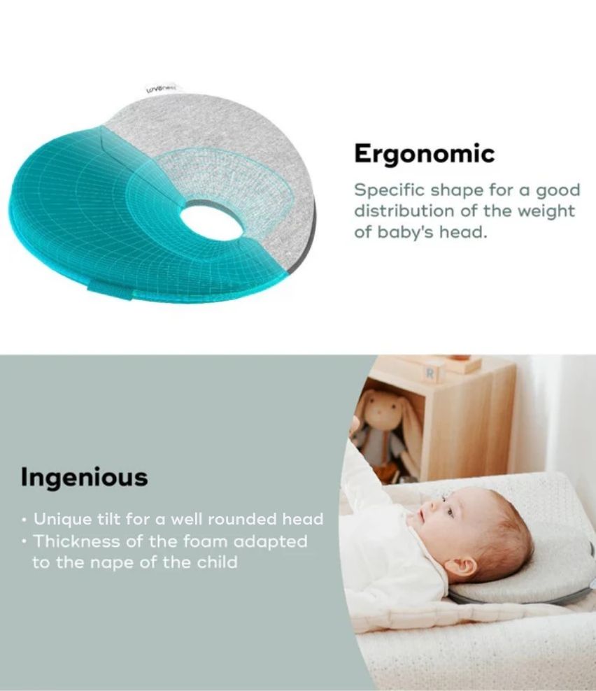 Babymoov Lovenest Organic Baby Headrest The Original Infant Head Support