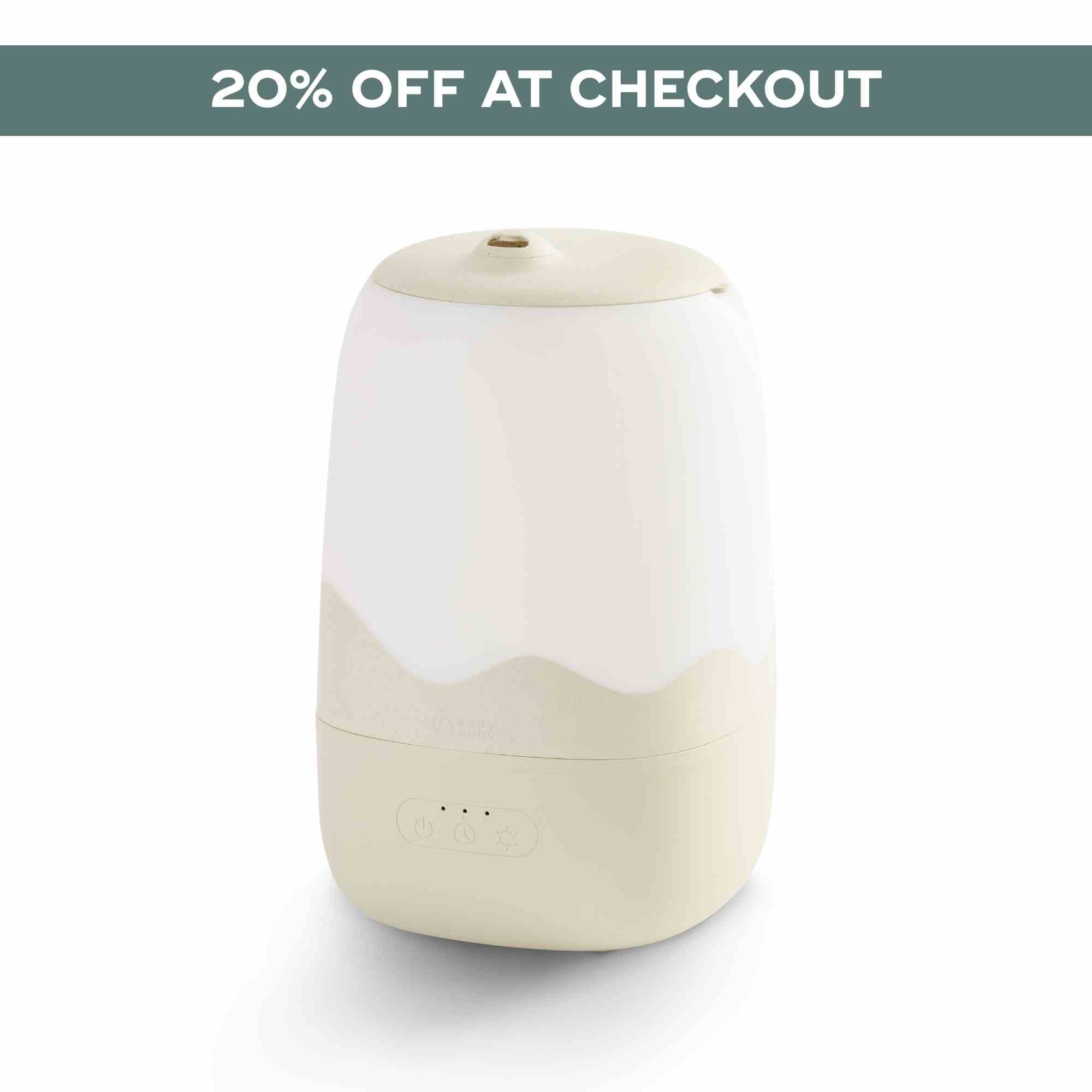 Wave 3-in-1 Cool Mist Baby & Toddler Humidifier – Diffuser & Nightlight