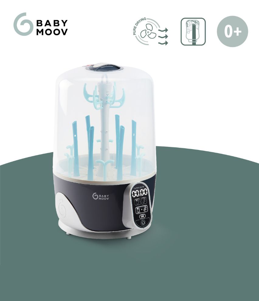 Bottle sanitizer and online dryer